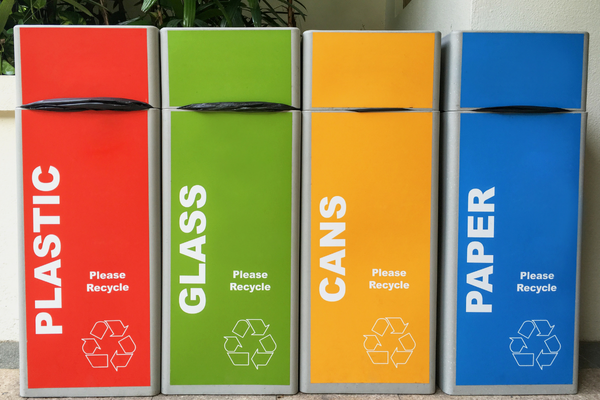 Recycling bins